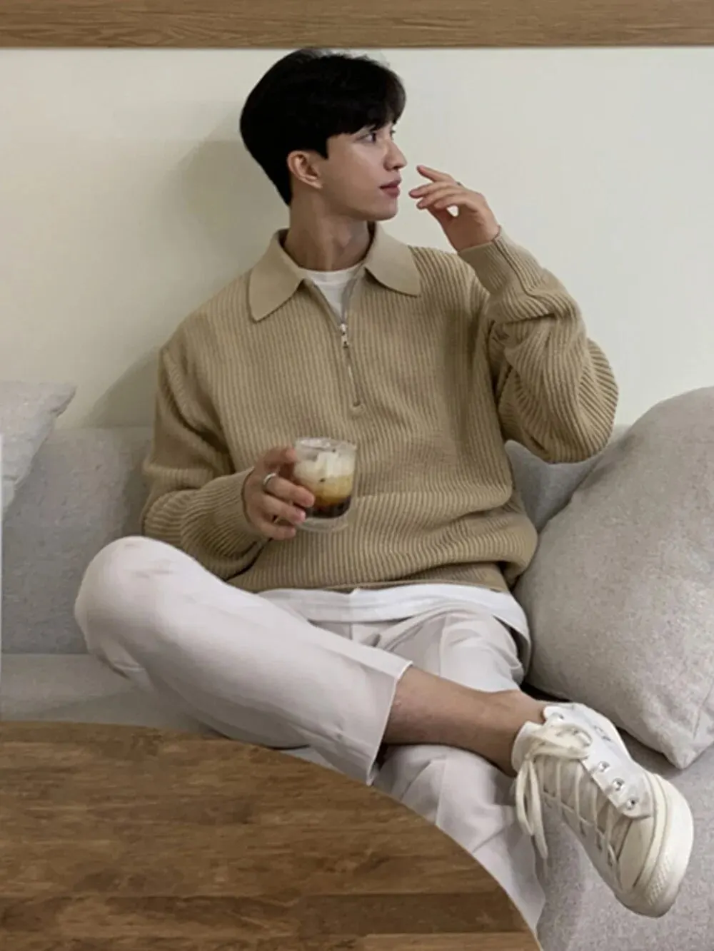 David | Jersey de punto informal. - Image 4