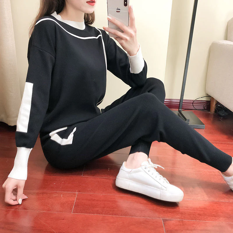 Conjunto Anni de blusa y pantalón de malla ligera - Image 4